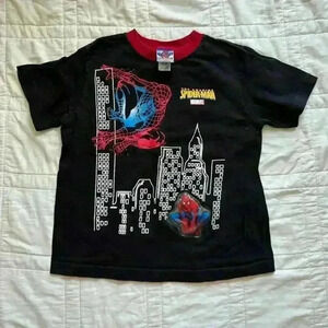 Spider man 2008 t shirt marvel graphic boys size 8
